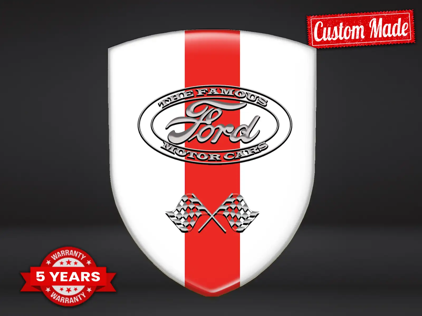 Ford Vinilos Luna Trasera Auto Universal Estilo Personalizable